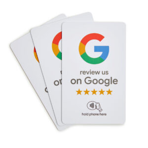 Card NFC Recensioni Google Neutra