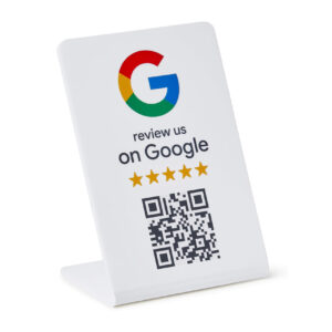Stand NFC da tavolo Recensioni Google Neutro