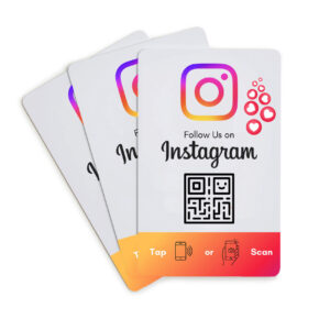 Card NFC Follow Instagram Neutra